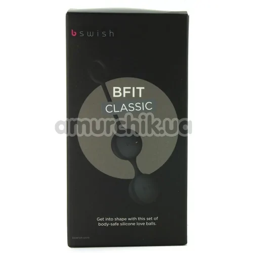 Вагинальные шарики B Swish Bfit Classic, черные
