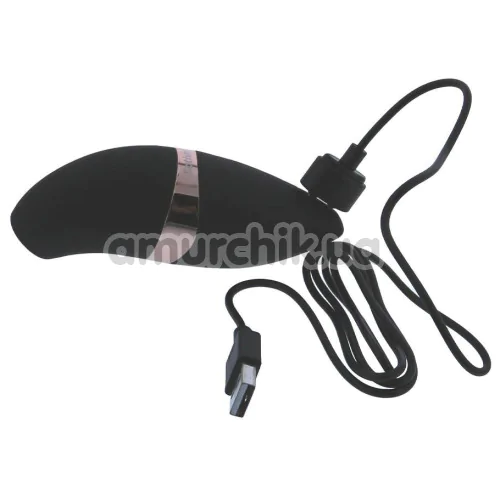 Симулятор орального секса для женщин Guilty Pleasure х Satisfyer Aura Pulse, черный