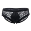 Трусы мужские Star Night Sexy Floral Lace Panty, черные - Фото №4