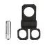 Віброкільце Silicone Lovers Gear Ball Spreader Enhance, чорне - Фото №4