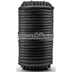 Веревка Temptasia Bondage Rope 32 Feet, черная - Фото №1