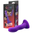 Вібратор для точки G Virgite Fantasy Dildos Vibrating Silicone Dildo Sweet, фіолетовий - Фото №4