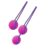 Набор вагинальных шариков Liebe Pleasure Toys Love Balls Set, розовый - Фото №1