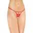 Трусики-стрінги G-String (модель дві тисячі чотиреста шістьдесят одна), червоні - Фото №1