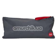 Сумка для хранения секс-игрушек Fun Factory Toy Bag L, серая - Фото №1