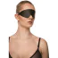 Маска на глаза Guilty Pleasure Boudoir Pearl Blindfold, черно-золотая - Фото №4