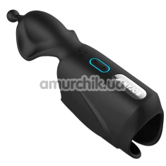 Мастурбатор з вібрацією Male Penis Masturbator, чорний - Фото №1