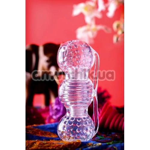 Мастурбатор Lingam Rashmi, прозорий