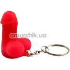 Брелок у вигляді пеніса Dicky Keychain, червоний - Фото №1