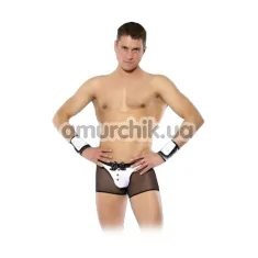 Костюм офіціанта Macho Style: труси-боксери + манжети - Фото №1