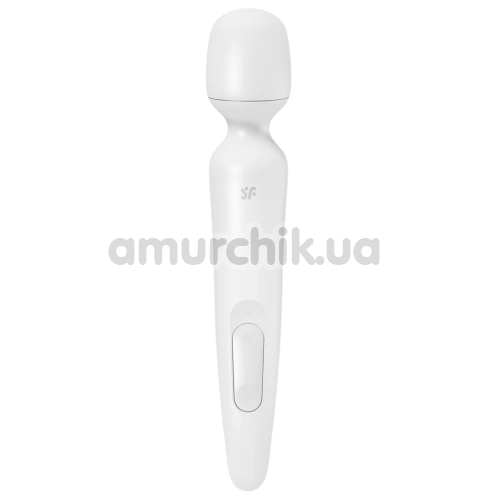Універсальний вібромасажер Satisfyer Wand-erland, білий