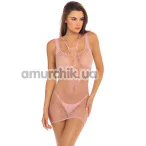 Платье Absolutist Lace and Net Dress, розовое - Фото №1