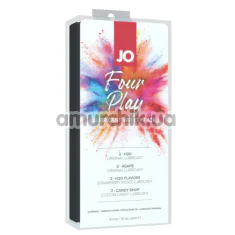 Набор лубрикантов JO Four Play, 8 х 10 мл - Фото №1