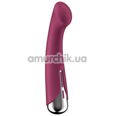 Вибратор для точки G с ротацией Satisfyer Spinning G-Spot 1, бордовый - Фото №1