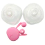 Вибростимуляторы для груди Breast Vibrator PL-NV-07, прозрачные - Фото №6