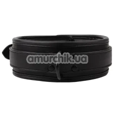 Нашийник Fierce Euphoria Fetish Deluxe Leather Collar, чорний - Фото №1