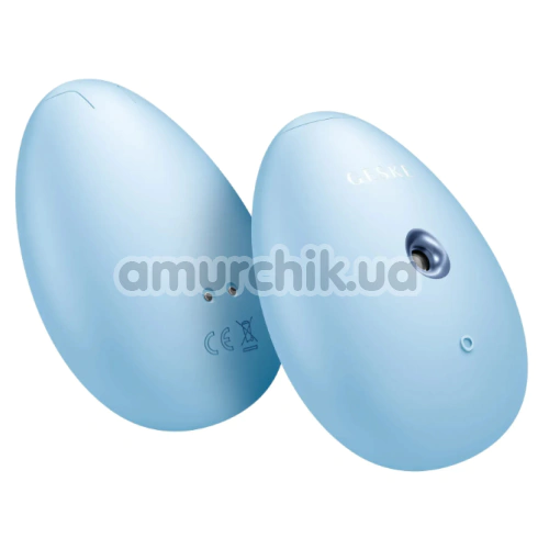Увлажнитель для кожи лица Geske Facial Hydration Refresher 4 in 1 Oval, голубой - Фото №1