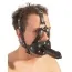 Кляп с фаллоимитатором Zado Fetish Head Harness with Dildo - Фото №3