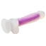 Фалоімітатор Radiant Glow In The Dark Soft Silicone Dildo Medium, фіолетовий - Фото №5