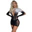 Сукня Star Night Sensual Party Mini Dress, чорно-біла - Фото №2
