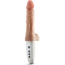 Вибратор с толчками и подогревом Dr. Skin Silicone Dr. Hammer 7, телесный - Фото №5