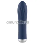 Вибратор Mai Attraction Pleasure Toys Silver Edition Spiral, синий - Фото №1