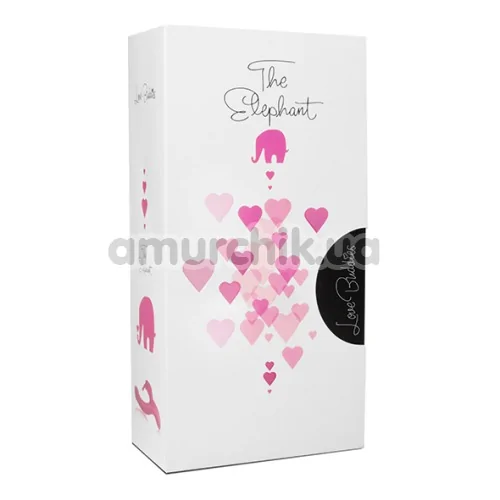 Вибратор Love Buddies The Elephant, розовый
