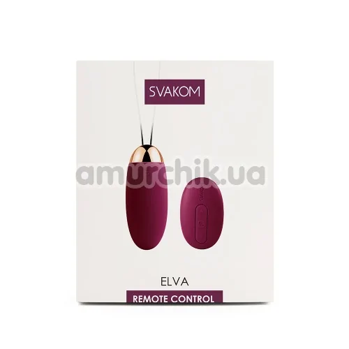 Виброяйцо Svakom Elva, фиолетовое