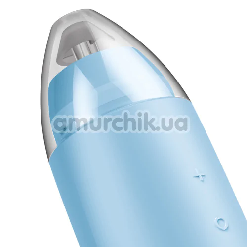 Мікродермабразійний пристрій для видалення чорних цяток Geske MicroDermabrasion Blackhead Remover 7 in 1, блакитний