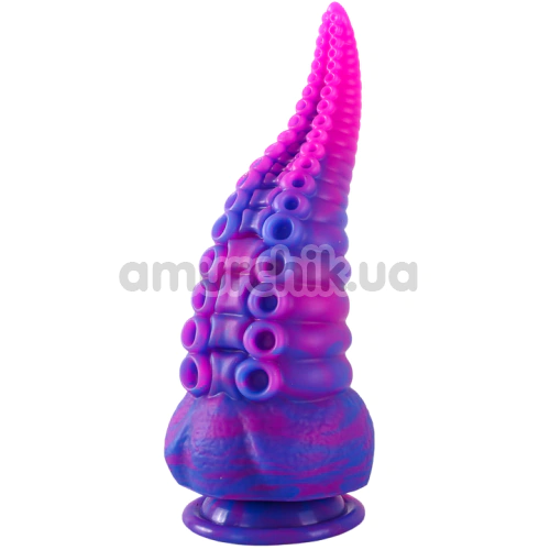 Фаллоимитатор Monster Tentacle Dildo 8, розово-фиолетовый - Фото №1