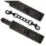 Фіксатори для рук Bondage Fetish Pleasure Handcuffs, чорні - Фото №4
