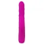 Вибратор с ротацией XouXou Rotating Pearl Rabbit Vibrator, розовый - Фото №4