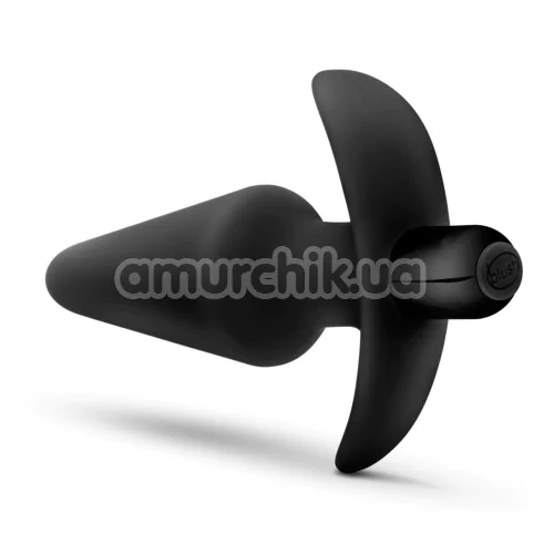 Анальна пробка з вібрацією Anal Adventures Platinum Vibrating Plug, чорна