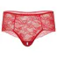 Трусики Daring Intimates Ella Crotchless Cheeky Panty, красные - Фото №4