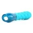 Вибратор KEY Ceres Lace Massager, голубой - Фото №4