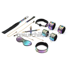 Бондажный набор Liebe Seele Purple Glossy Soft Bondage Set, фиолетовый - Фото №1
