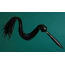 Флоггер со сменным хвостом Lockink Exchangeable Tail Flogger, черный - Фото №3