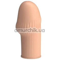 Насадка на пеніс Pretty Love Huel, тілесна - Фото №1