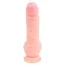 Фаллоимитатор Medical Silicone Dildo 20 см, телесный - Фото №4