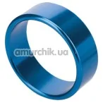 Эрекционное кольцо Rocket Rings голубое, 5 см - Фото №1