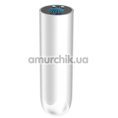 Кліторальний вібратор Boss Series Mini Vibrator, срібний - Фото №1