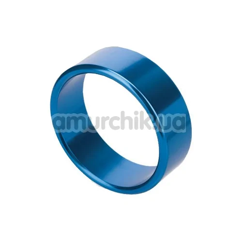 Ерекційне кільце Rocket Rings блакитне, 5 см - Фото №1