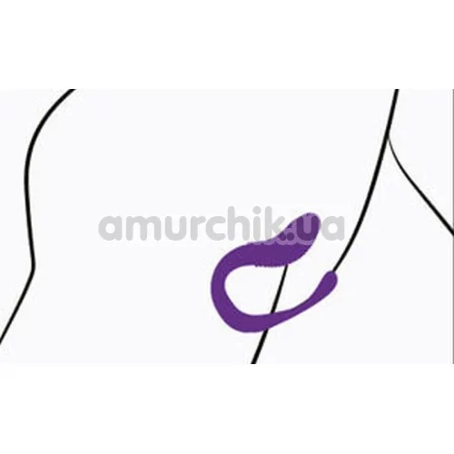 Вибратор Adrien Lastic Exploring Senses Mini Romeo II, фиолетовый
