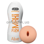 Анус-мастурбатор Alive Maxi Flex Generic Experience, тілесний - Фото №1
