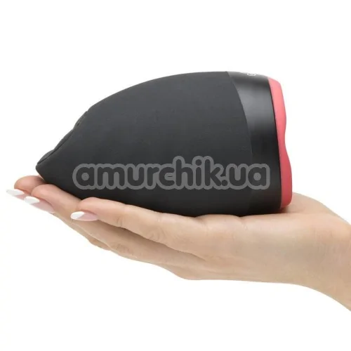 Симулятор орального сексу з вібрацією і підігрівом Smile Rechargeable Warming Masturbator