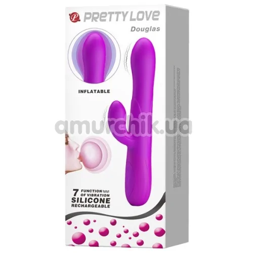 Вибратор Pretty Love Douglas, фиолетовый