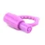 Виброкольцо Neon Vibrating Cockring, фиолетовое - Фото №4