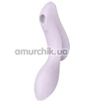 Симулятор орального сексу для жінок з вібрацією Satisfyer Curvy Trinity 2, фіолетовий - Фото №1