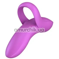 Вибратор на палец Satisfyer Bold Lover, розовый - Фото №1