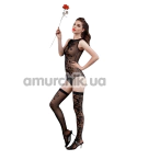 Комплект Moonlight Lingerie Model 15, черный: боди + чулки - Фото №1